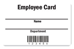 Employee Card Product Image Employee Card Product Image