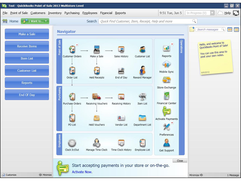 QuickBooks Point of Sale 2013 Pro Product Image QuickBooks Point of Sale 2013 Pro Product Image