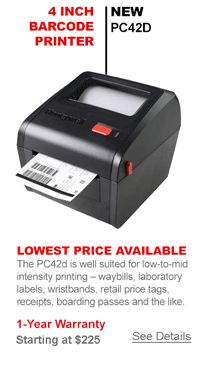 New Barcode Printer