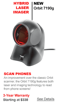 New Orbit 7190g Scanner