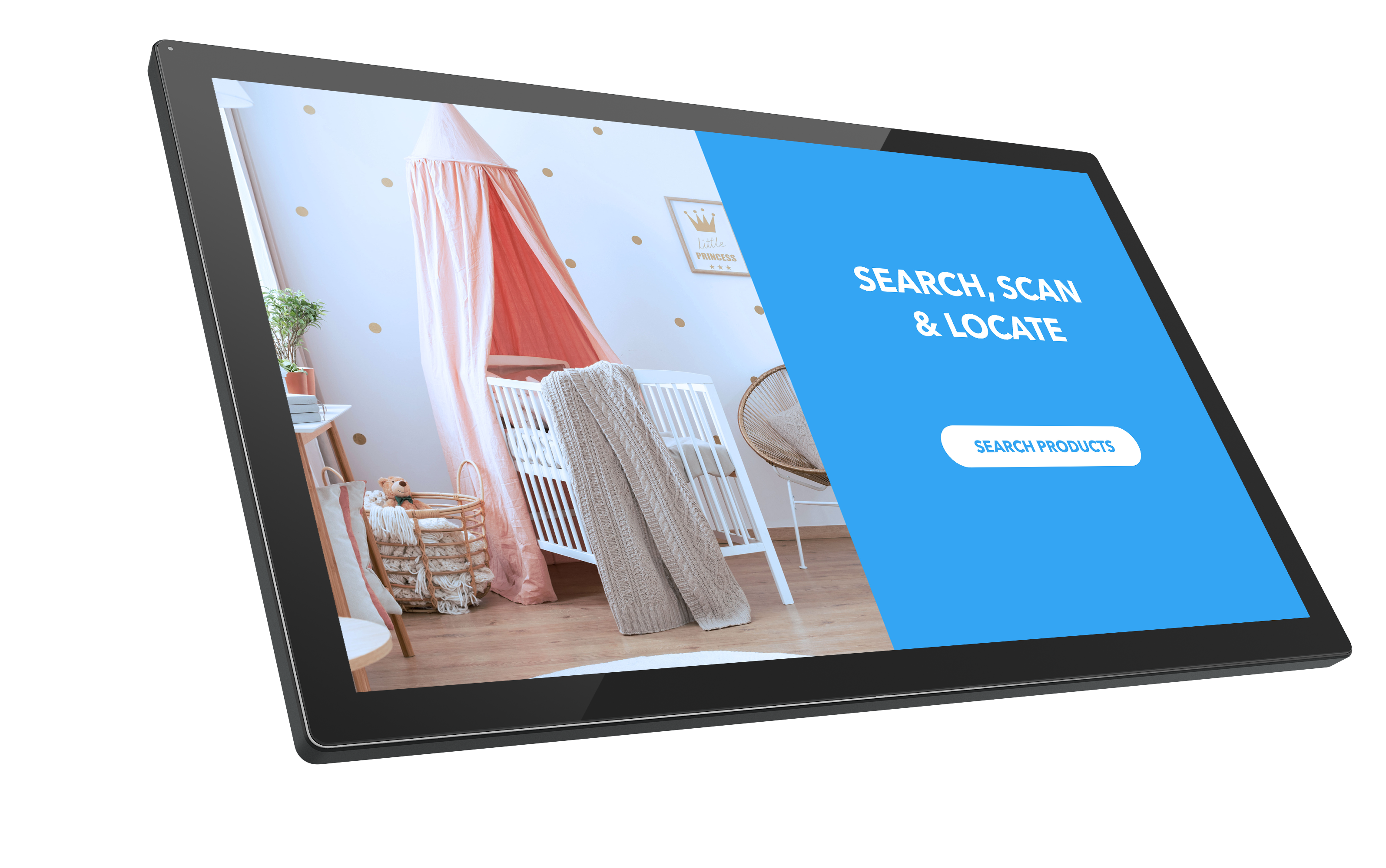 Elo 3204L large-format interactive display