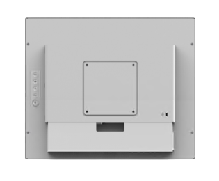 17 and 19 inch medical touch monitor rear view