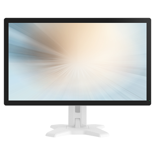 Wide screen medical touch monitor front view