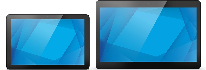 10 and 15 inch I-Series touchscreen displays