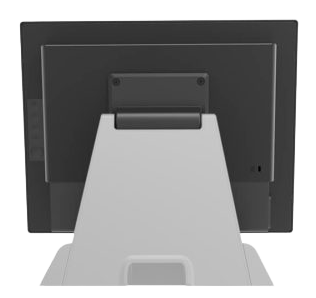 Rear view of 10.1 inch touch monitor