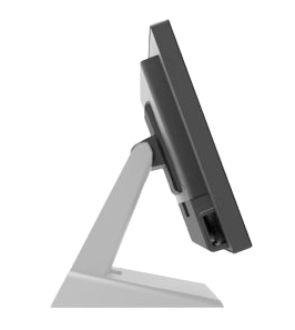 Side view of 10.1 inch touch monitor