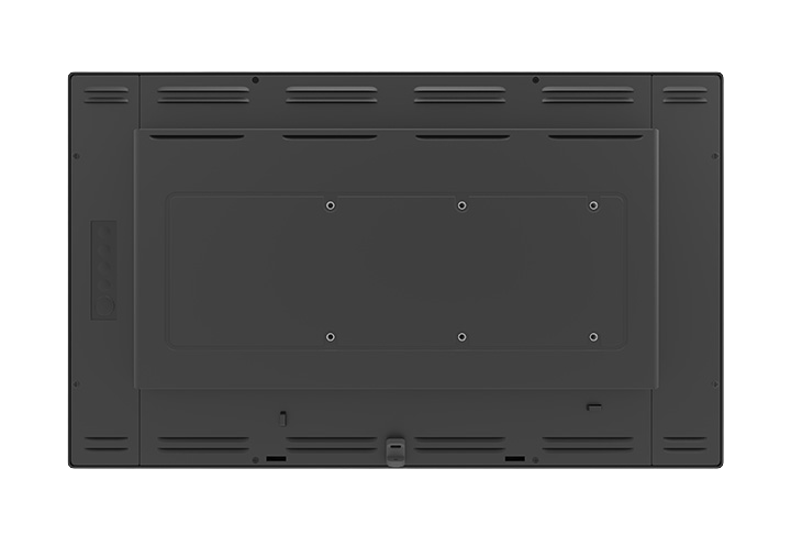21.5 inch touch monitor rear view