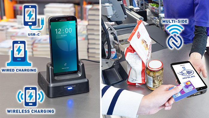 Charging options and NFC