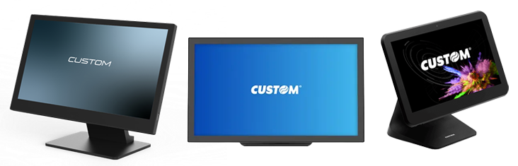 Custom America Ascent, Peak, and Trek all-in-one POS computers