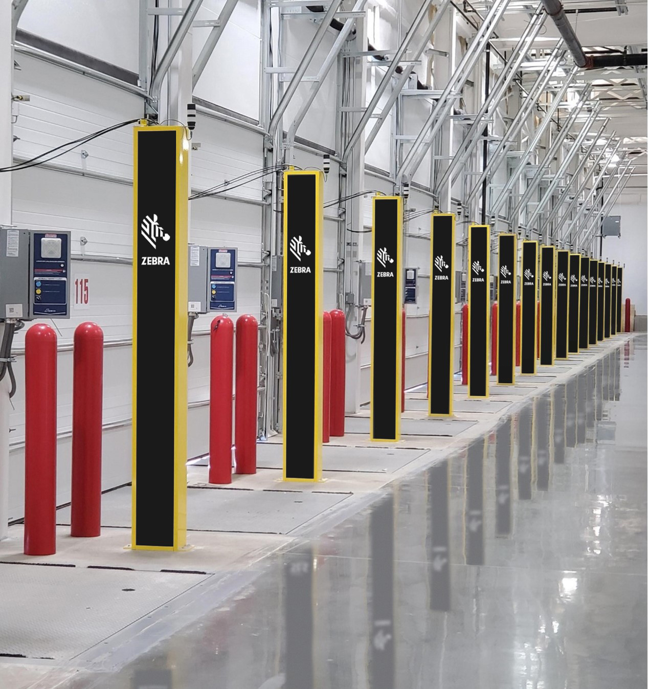 Zebra integrated portals