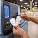 ZT231 RFID in warehouse