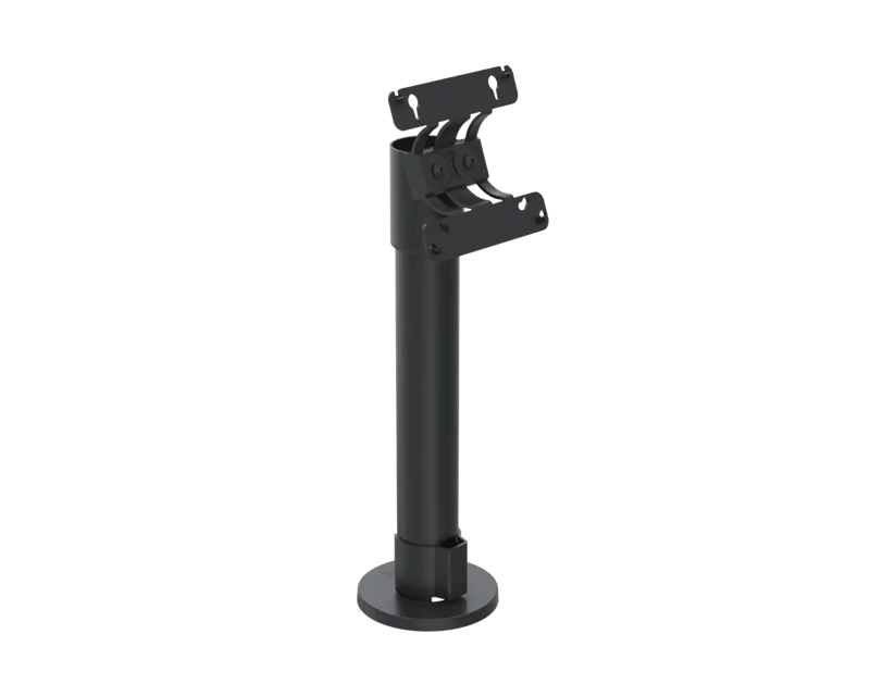 Top Screen Pole Mount Closeup.