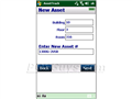 Alternate image for Asset Tracking New Asset Windo
